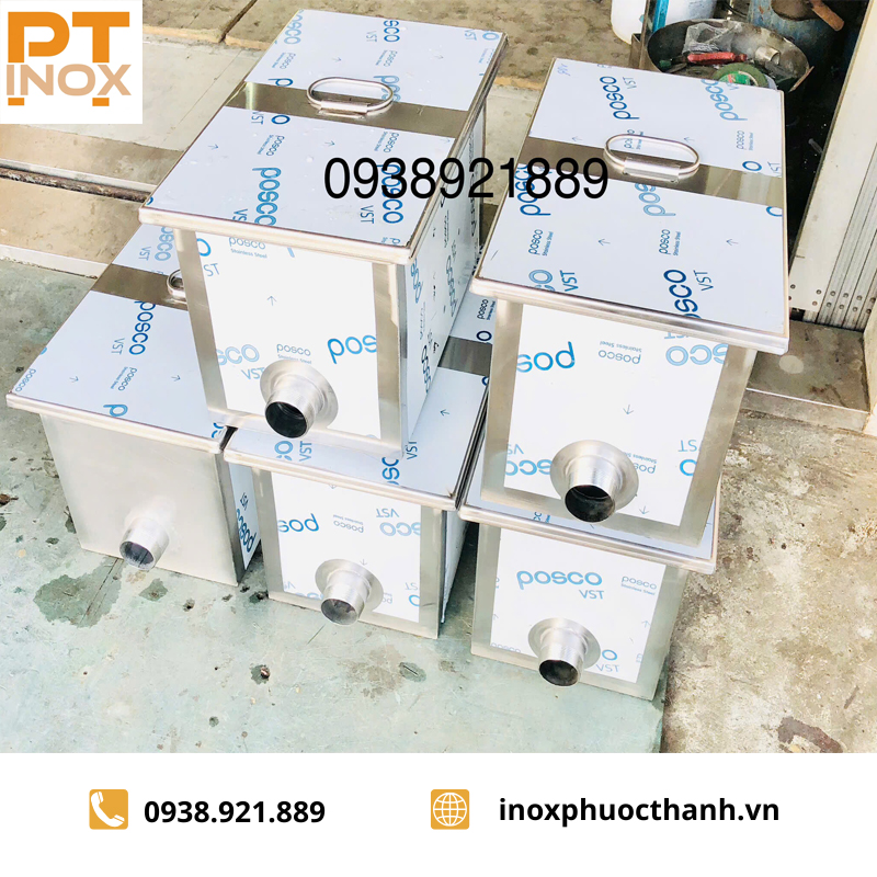 Hệ Thống Mương Thoát Sàn & Bẫy Mỡ Inox 304