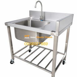 Chậu Rửa Công Nghiệp 1 Hố