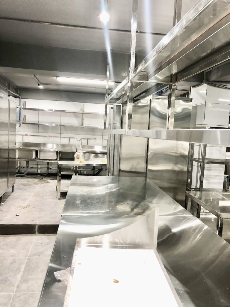 hệ thống bếp nhà hàng bò tơ quán mộc – HCM