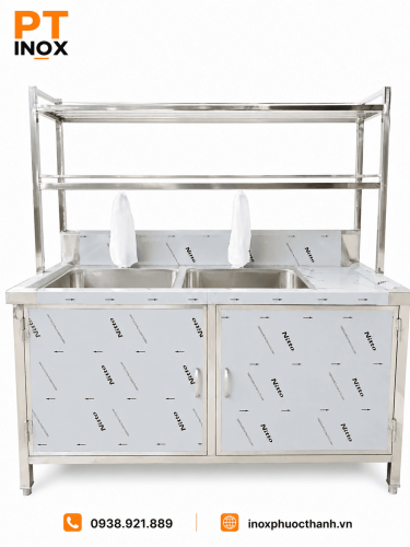 Chậu rửa công nghiệp dạng tủ