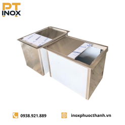 Thùng đá inox