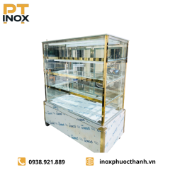 Tủ trưng bày bánh 1m6
